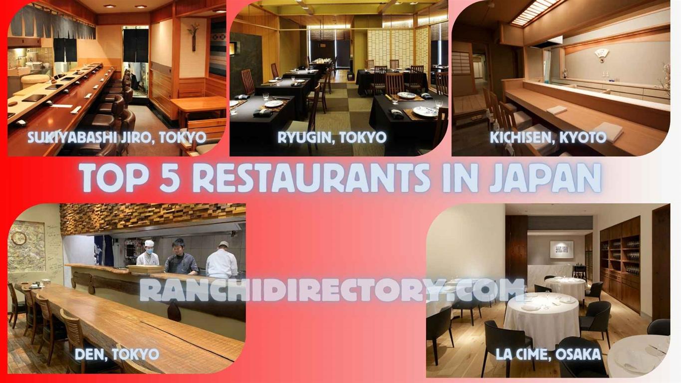 top 5 japan restaurants