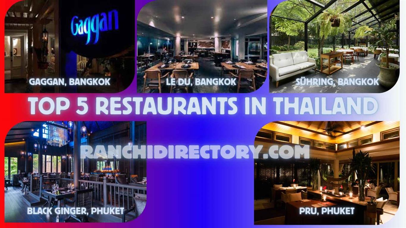 top 5 thailand restaurants